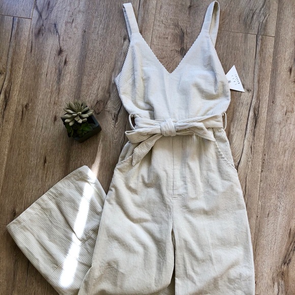 lost + wander Pants - Lost + Wander Corduroy Jumpsuit